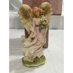 VTG 1996 Seraphim Classics Figurine Faith The‎ Easter Angel #78036 Roman Inc